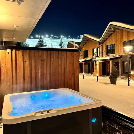 Luxury With Private Jacuzzi And 2 Passes In Levi! 公寓 *