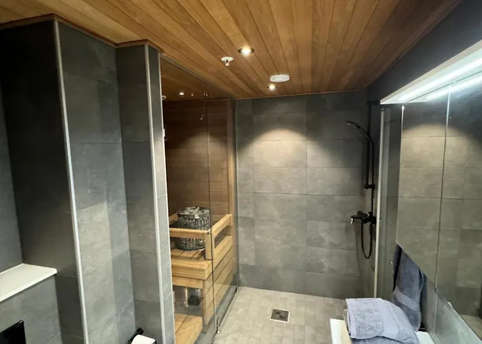 Luxury With Private Jacuzzi And 2 Passes In Levi! Lägenhet *